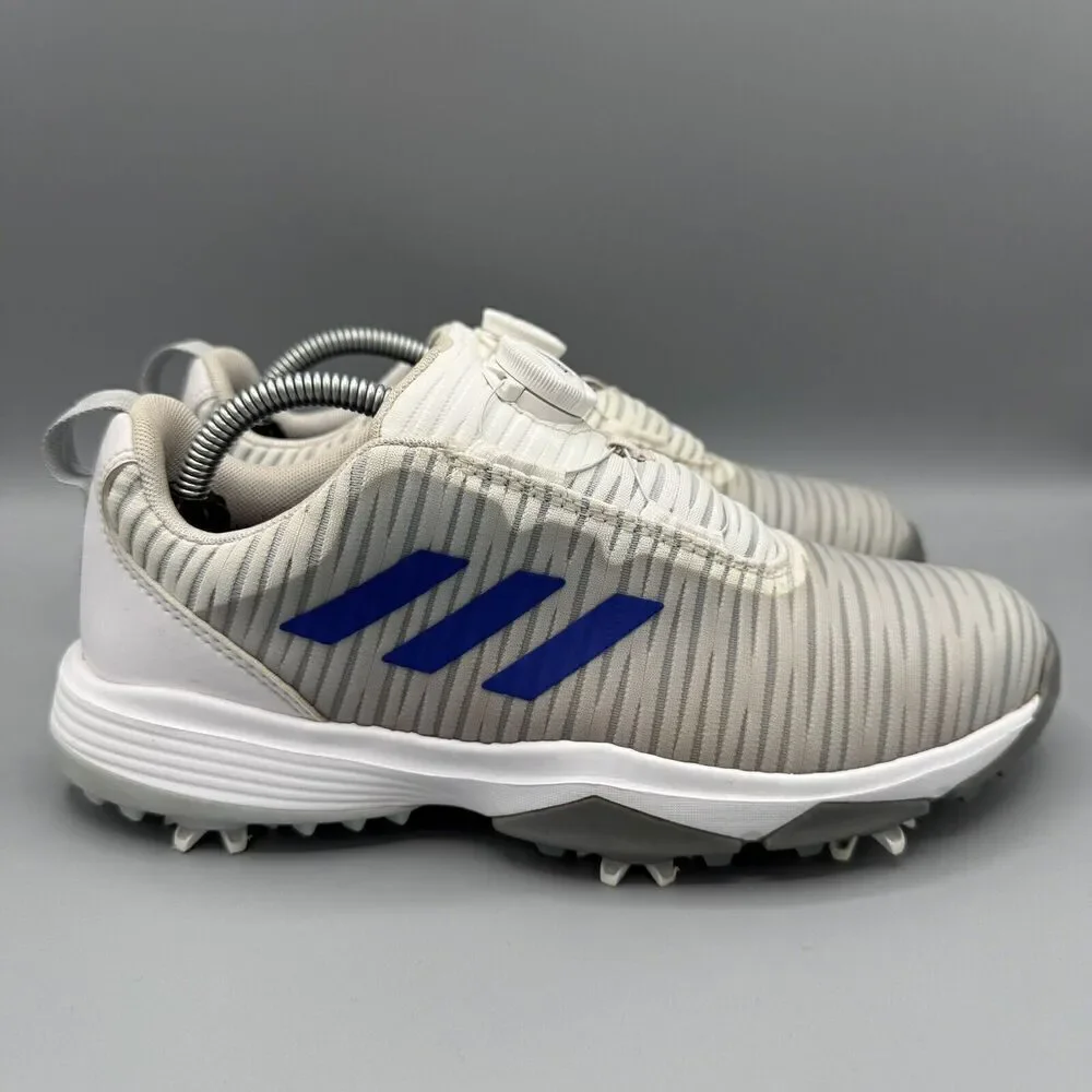 Adidas CodeChaos BOA J White Halo Blue FX6628 Golf Shoes GS Size 5/Womens 6.5